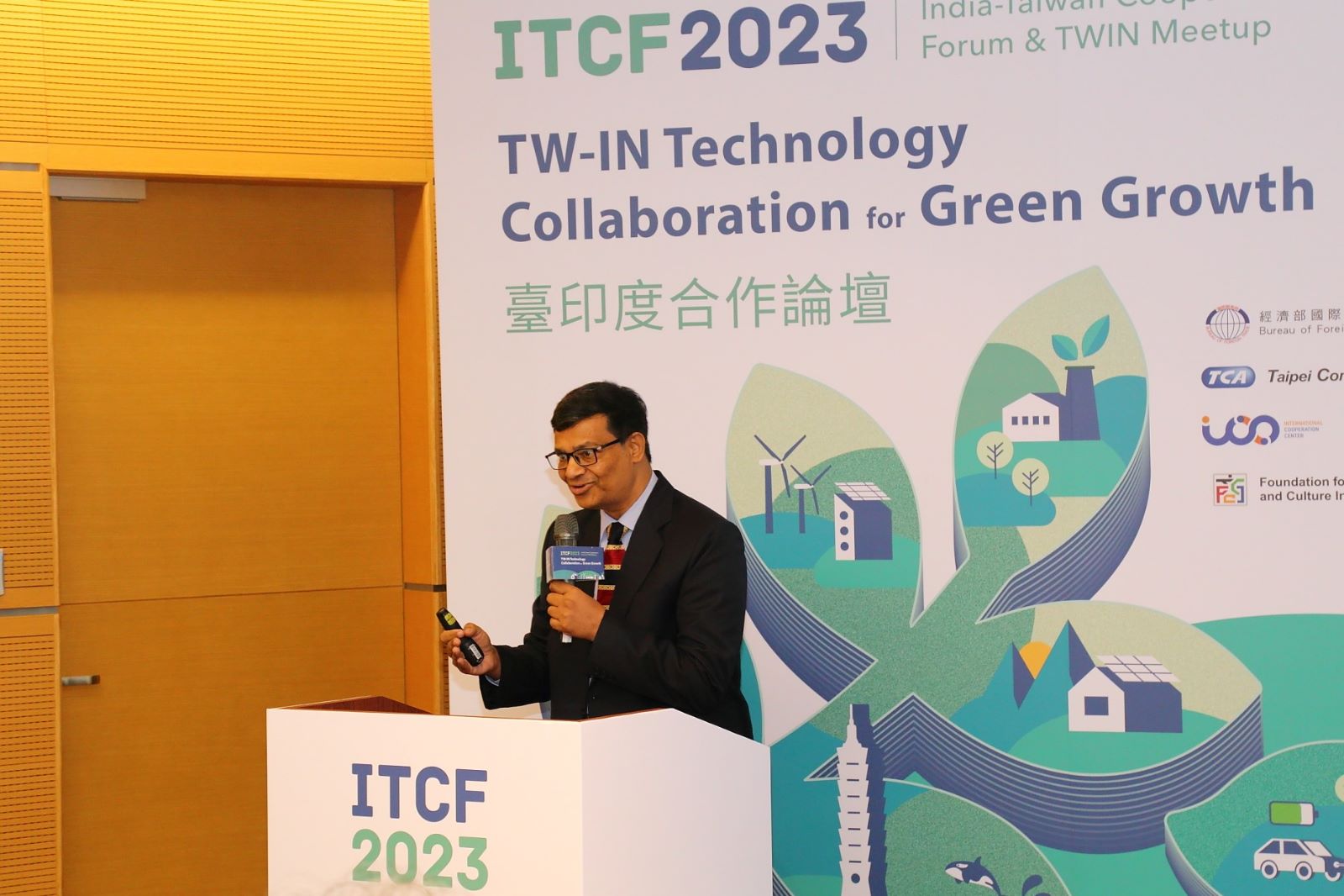 Role of Innovation in Making India Greener-Taiwan, speaker